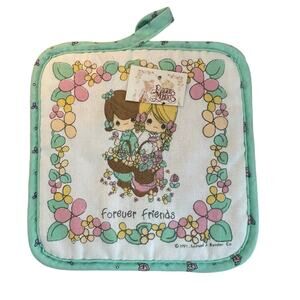 Vintage Precious Moments Forever Friends Oven‎ Mit 1991 Made in USA Collectible